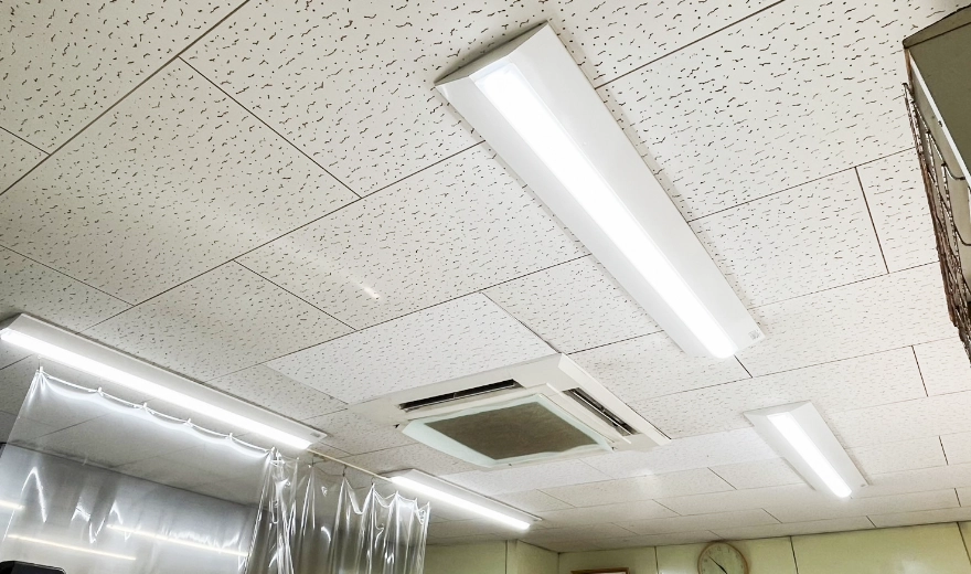 01 臨時休業せずに、蛍光灯をLED照明に交換したい