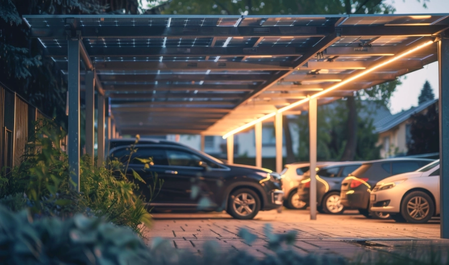 04 自宅のカーポートに照明を設置したい